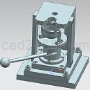 钻孔装配机Step/iges/stl模型