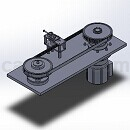 同步齿形带机构Solidworks模型