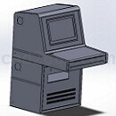 操作台SolidWorks模型