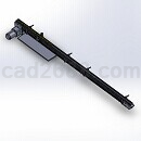 工件有无销的检测设备Solidworks模型