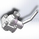 球阀装配体Solidworks模型