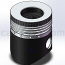 活塞模型Solidworks格式