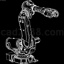 ABB六轴机械手CAD套图