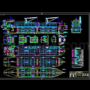 7850DWT多用途船总布置图CAD图纸