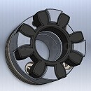 电机联轴器Solidworks模型