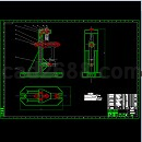 CA61系列车床杠杆夹具装配和零件图