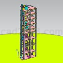 煅烧炉Step/iges/stl模型