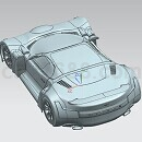 概念车模型Step/iges/stl格式
