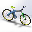 自行车模型ProE格式