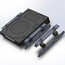 工控机硬盘模型Solidworks格式