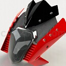 铃木150 前大灯模型Step/iges/stl格式