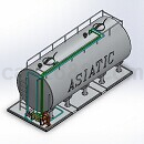 储油罐模型Solidworks格式