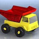 卡车（三维可打印）模型Step/iges/stl模型