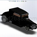 老爷车模型Solidworks格式