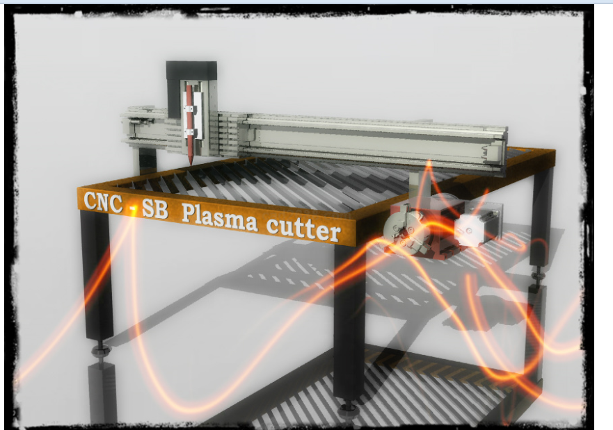 火焰切割机模型Solidworks格式
