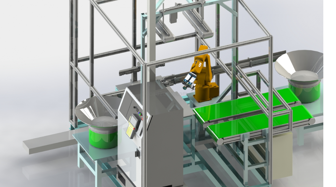 组装机械手Solidworks模型