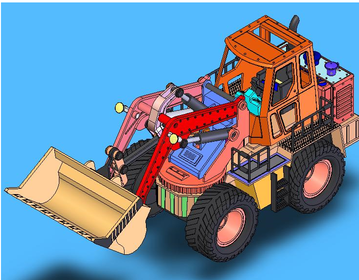 装载机Solidworks模型2