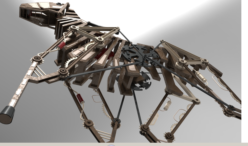 机械马Solidworks模型