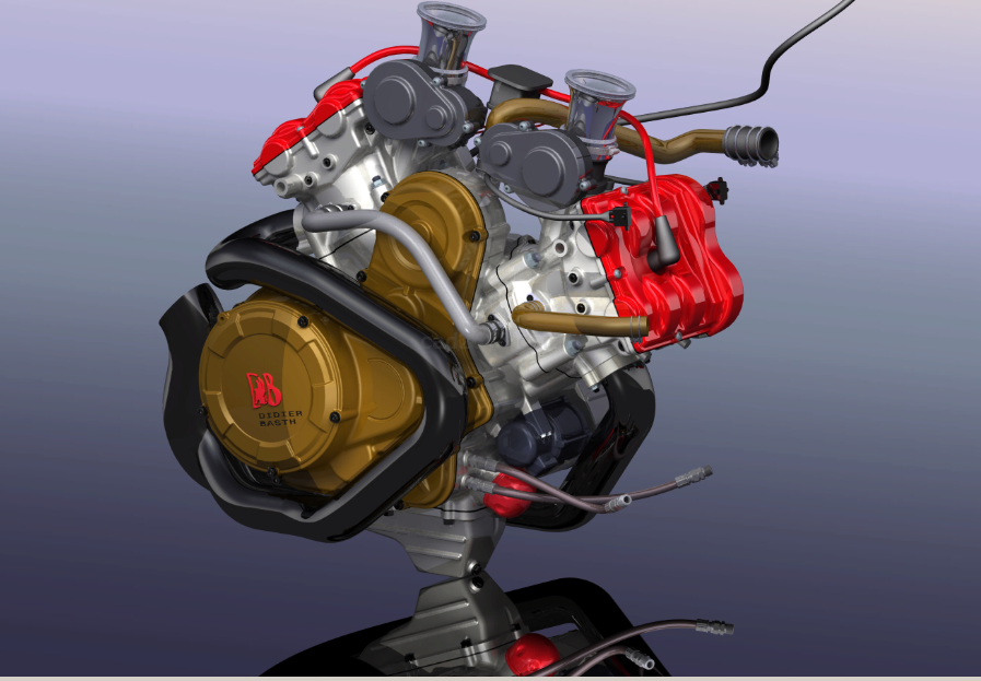 引擎Solidworks模型2