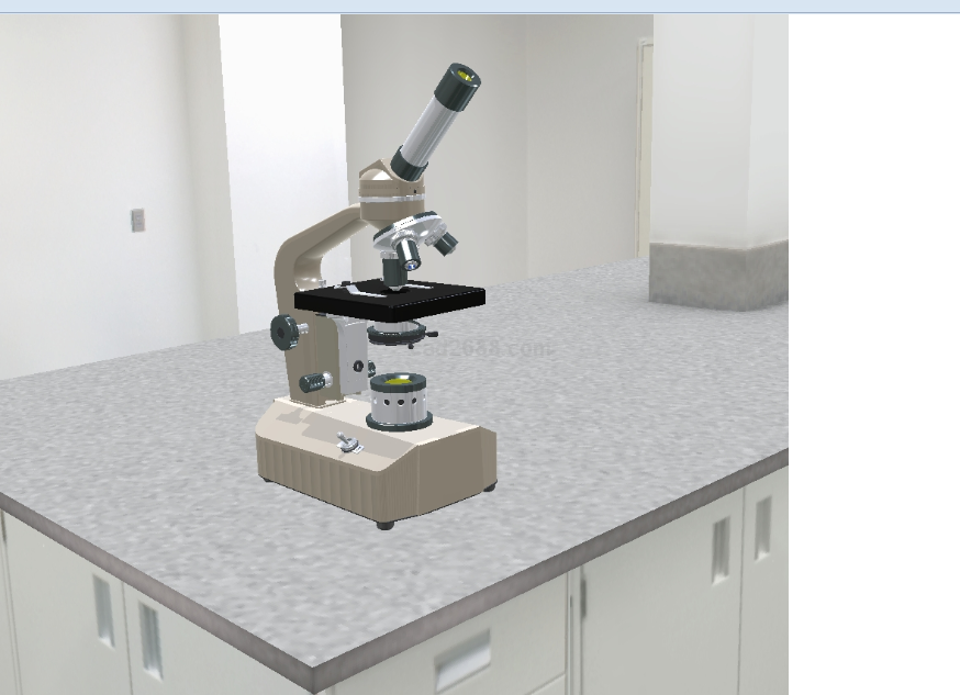 显微镜Solisworks模型