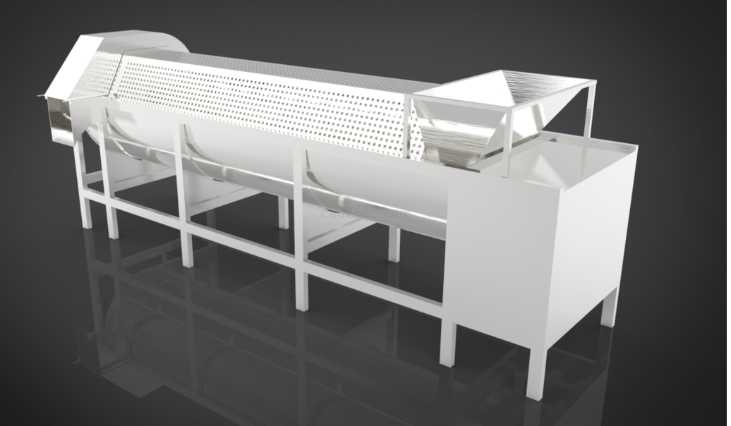 洗鱼机Solisworks模型