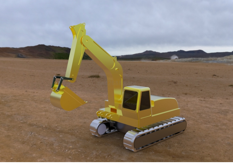 挖掘机Solidworks格式