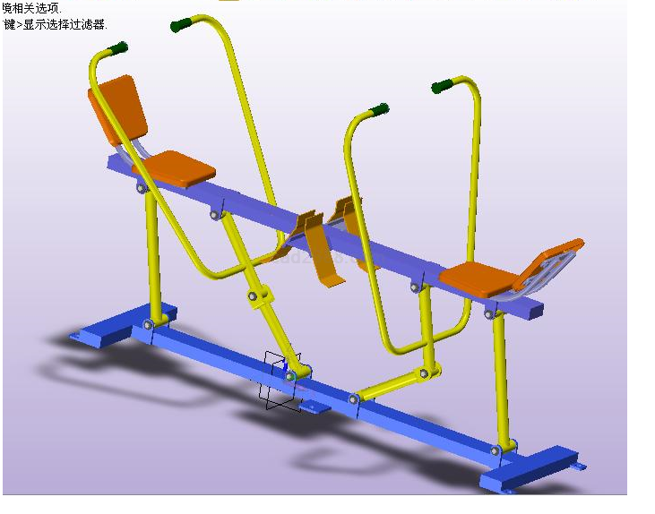 健身器材Solidworks模型