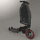 折叠电动车模型Solidworks格式