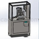 PVC瓶除漆机Solidworks模型