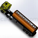 油罐卡车模型Solidworks格式