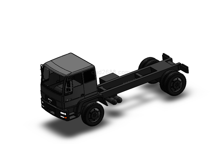 MAN LEM220卡车Solidworks模型
