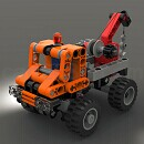 乐高迷你拖车Solidworks模型