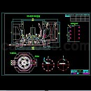 轮毂和轮毂模具CAD图纸