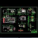 滚齿机装配图整套CAD图纸
