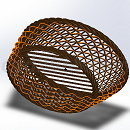 花篮曲面与产品设计Step/iges/stl模型