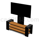 电视柜模型Solidworks格式