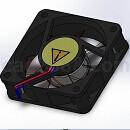 电脑风扇模型Solidworks格式
