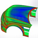 引擎盖板模型Solidworks格式