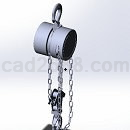 起重机吊钩与链总成模型X_T格式