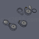 放大镜模型Solidworks格式
