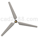 飞机螺旋桨模型Catia格式