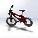 迷你山地自行车模型Solidworks格式