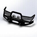 越野汽车前杠模型Solidworks格式