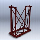 运输及升降架模型Solidworks格式