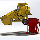 混凝土搅拌机模型Solidworks格式