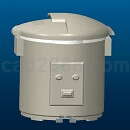 电饭锅产品与曲面设计PROE模型