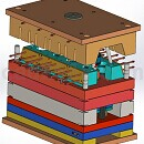 齿轮箱模具模型Step/iges/stl格式