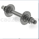自行车前轴模型Solidworks格式