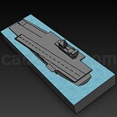 航空母舰模型Solidworks格式