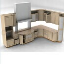 橱柜模型Step/iges/stl格式